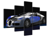 Luxusný obraz Modré Bugatti Veyron