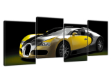 Obraz Žlté Bugatti Veyron