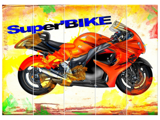 Moderný obraz Super bike